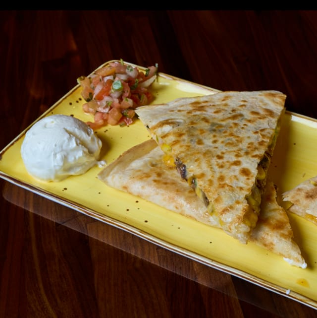 Chicken Quesadilla.