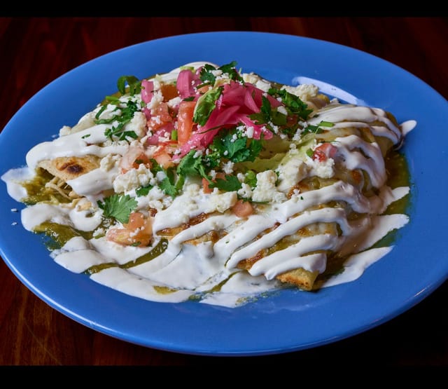 Enchiladas de Huerto Enchilada.