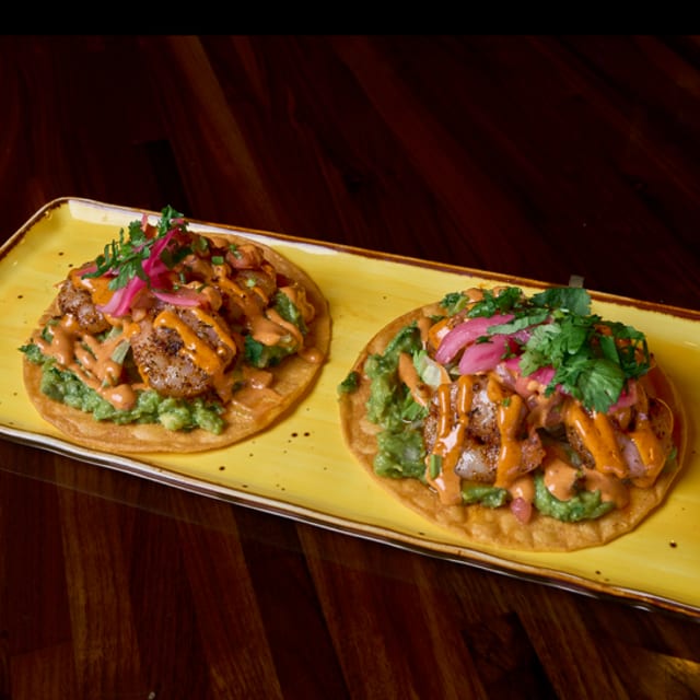 Tostadas de Camarón.