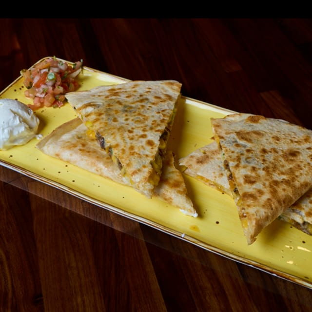 Rock Shrimp Quesadilla.