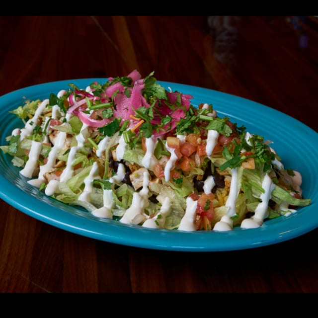 Blackened Pollo Burrito.