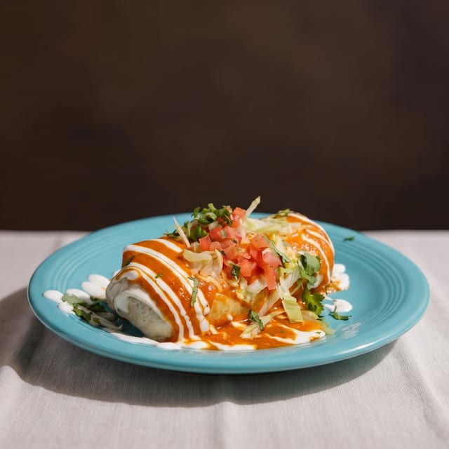 Blackened Shrimp Burrito.
