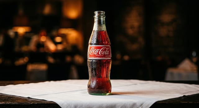 Glass Coke.